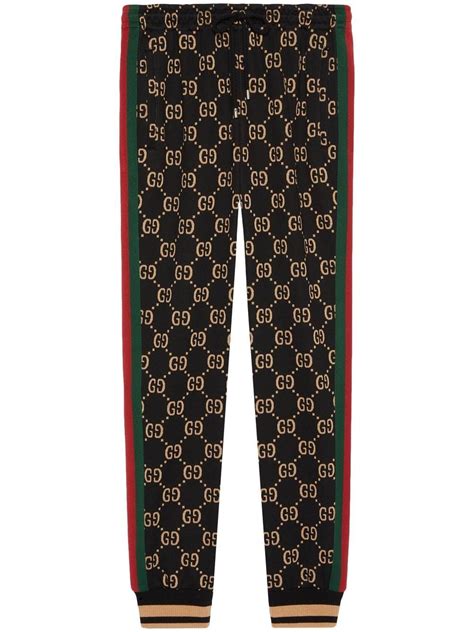 gucci print track pants|gucci style track pants.